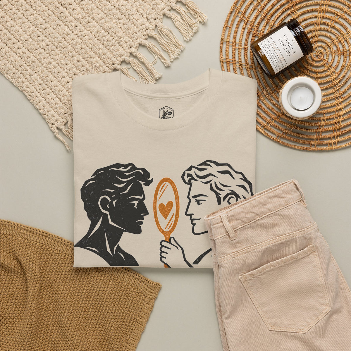 Know Thyself Through Another T-shirt – Donkey Talk graphic tee