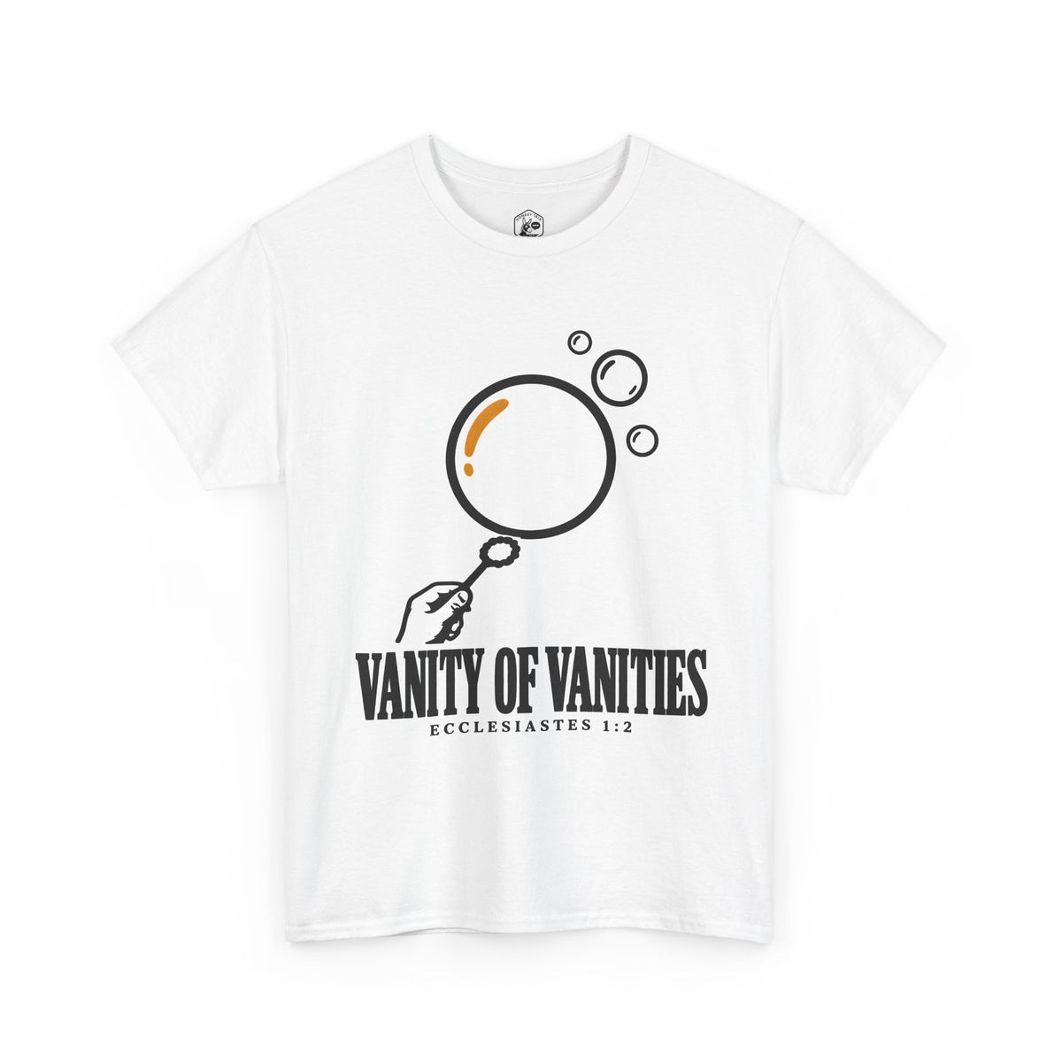 Vanity of Vanities Soap Bubble T-shirt – Donkey Talk graphic tee