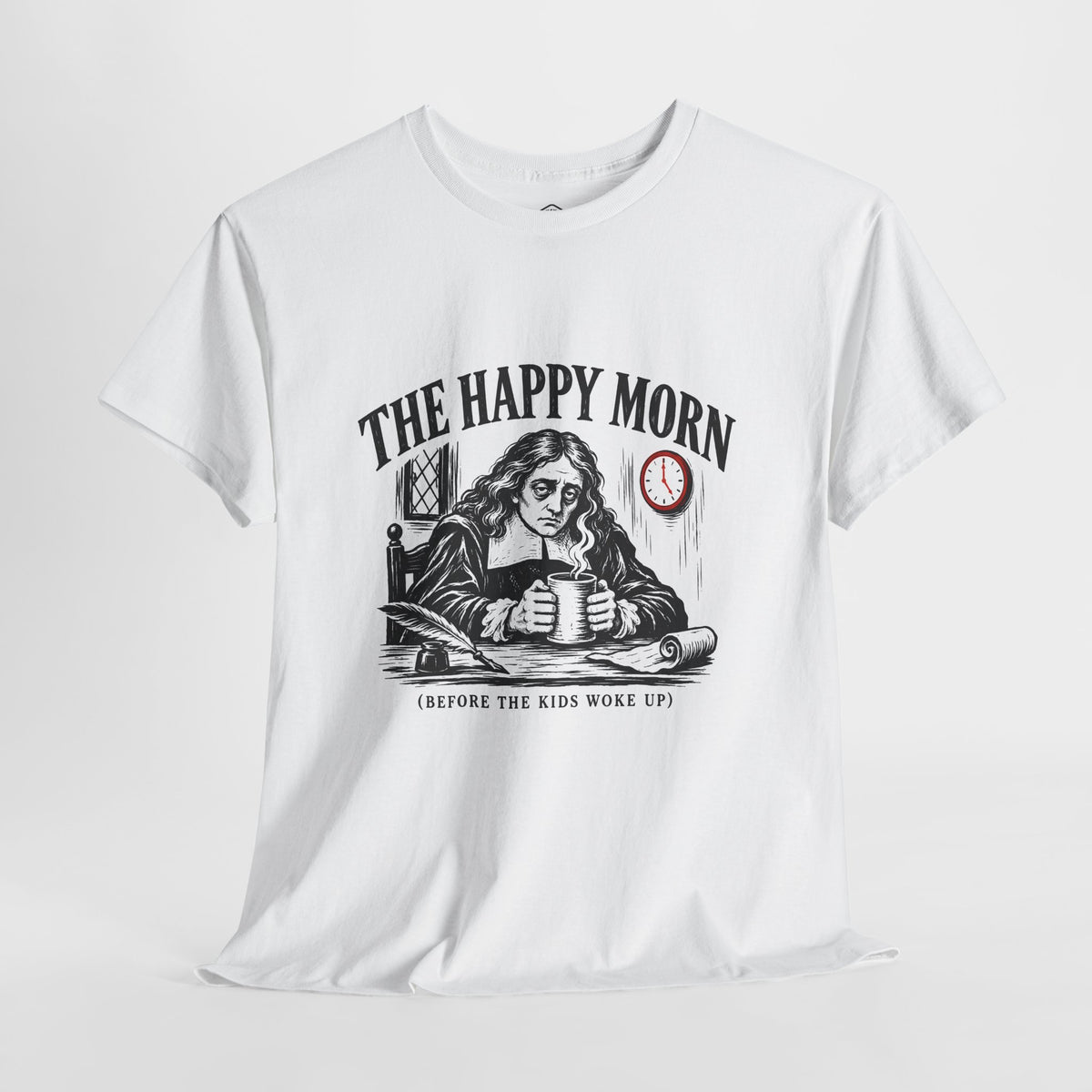 This Is the Happy Morn (Before the Kids Woke Up) T-Shirt | Funny Christmas Christian Tee