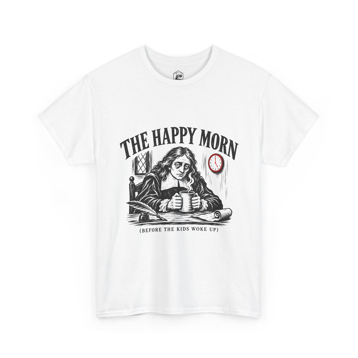 This Is the Happy Morn (Before the Kids Woke Up) T-Shirt | Funny Christmas Christian Tee