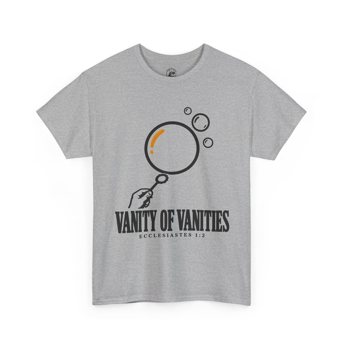 Vanity of Vanities Soap Bubble T-shirt – Donkey Talk graphic tee