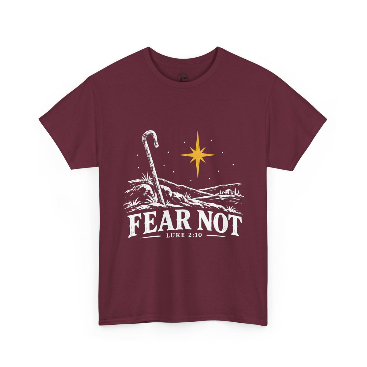 Fear Not T-Shirt | Luke 2:10 Christmas Christian Graphic Tee