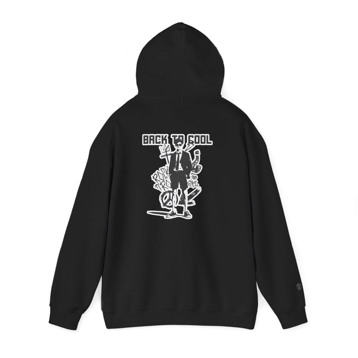 Back to Cool Unisex Heavy Blend Hoodie - Retro Style Graphic Sweatshirt
