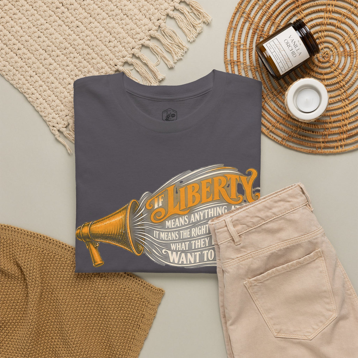 If Liberty Means Anything at All T-shirt – Donkey Talk graphic tee