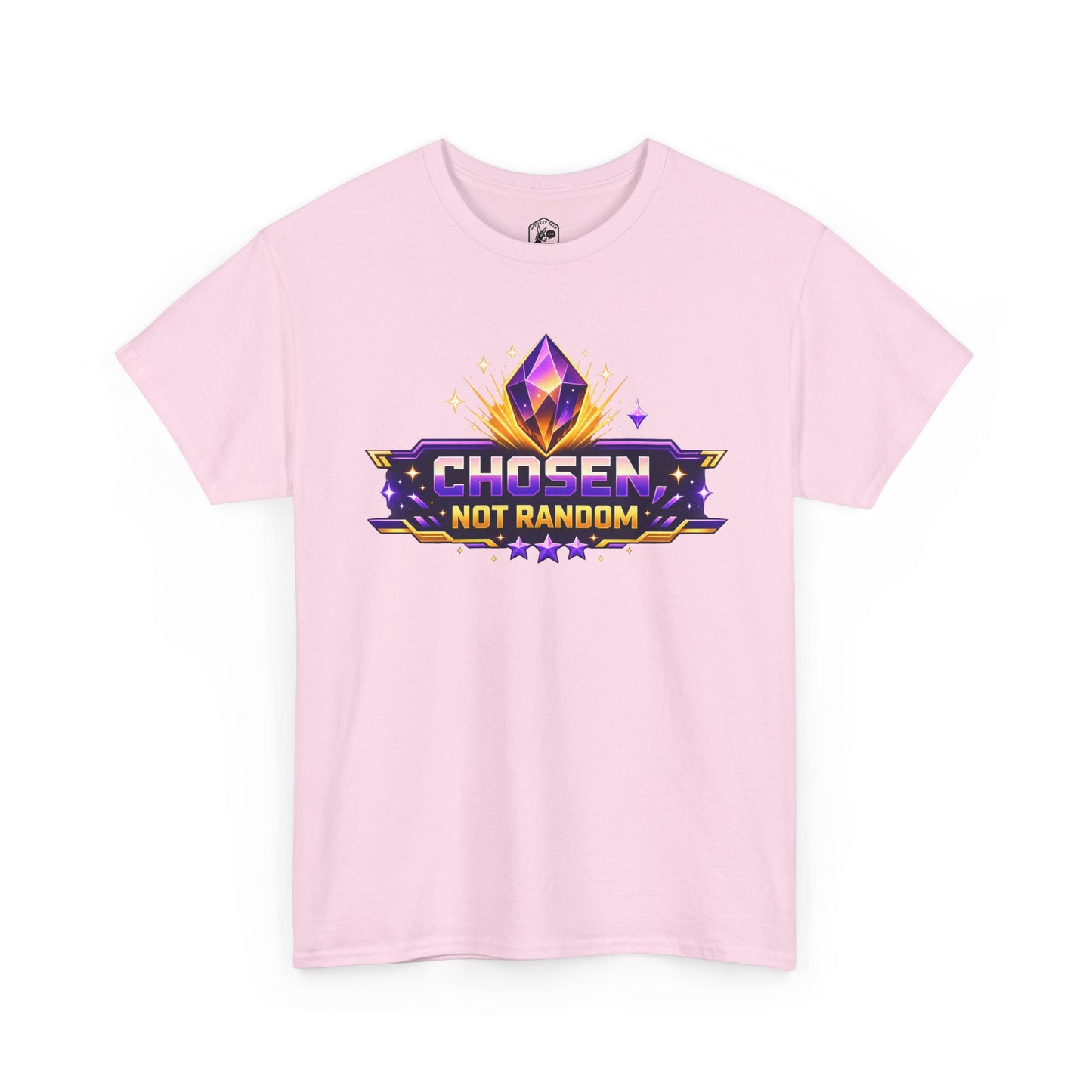 Chosen Not Random T-Shirt — Inspirational Gamer/Christian Graphic Tee