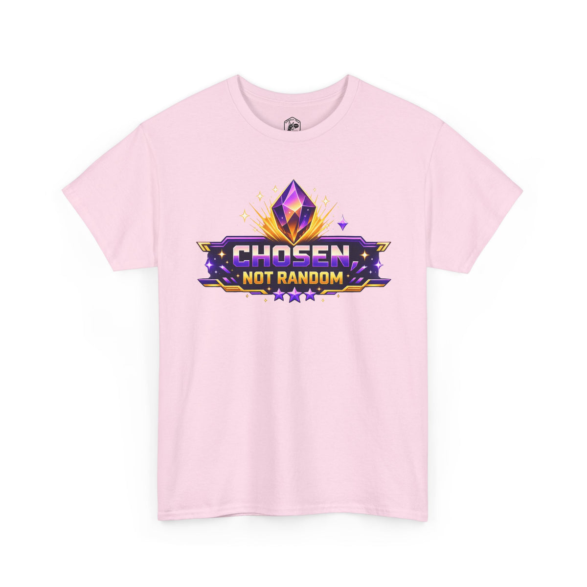 Chosen Not Random inspirational gamer graphic tee – Donkey Talk