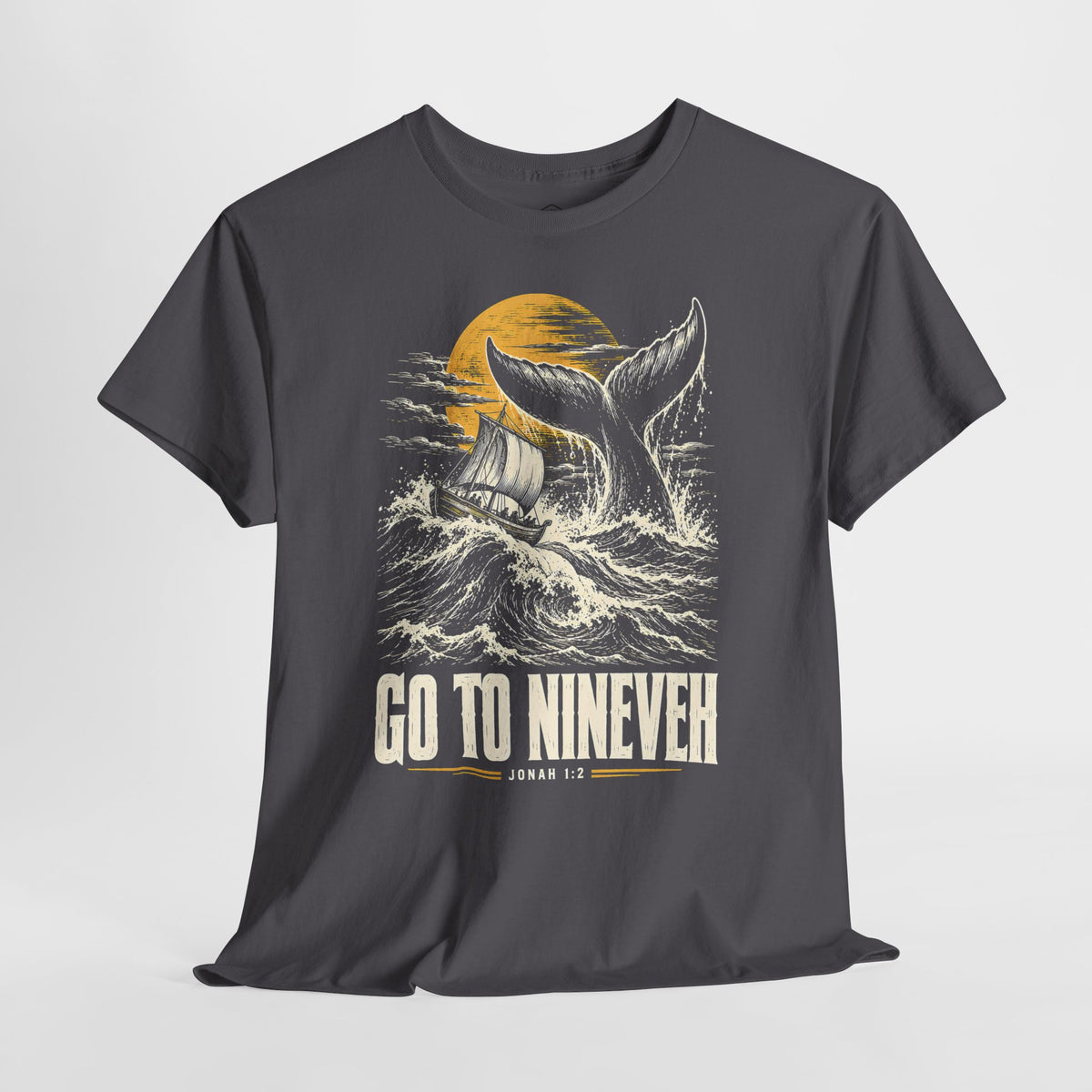 Go to Nineveh Jonah T-shirt – Donkey Talk graphic tee
