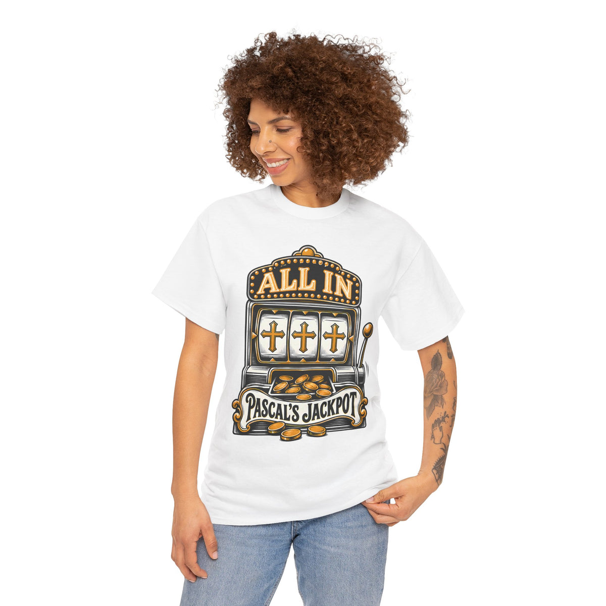 Pascal's Jackpot T-shirt – Donkey Talk graphic tee