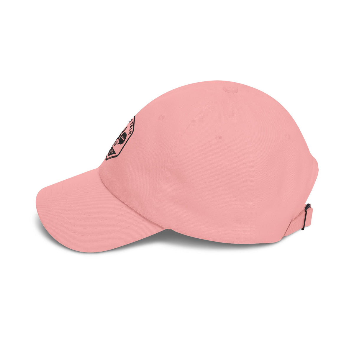 Donkey Talk Dad Cap - Great Casual White Hat with Our Awesome Logo