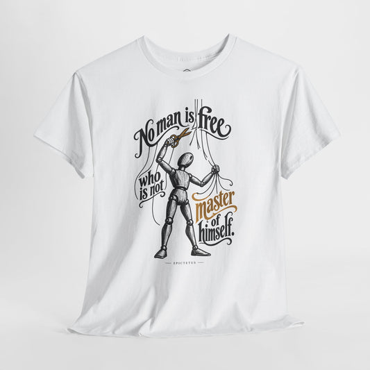 No Man Is Free Who Is Not Master of Himself - Donkey Talk faith and reason unisex T-shirt