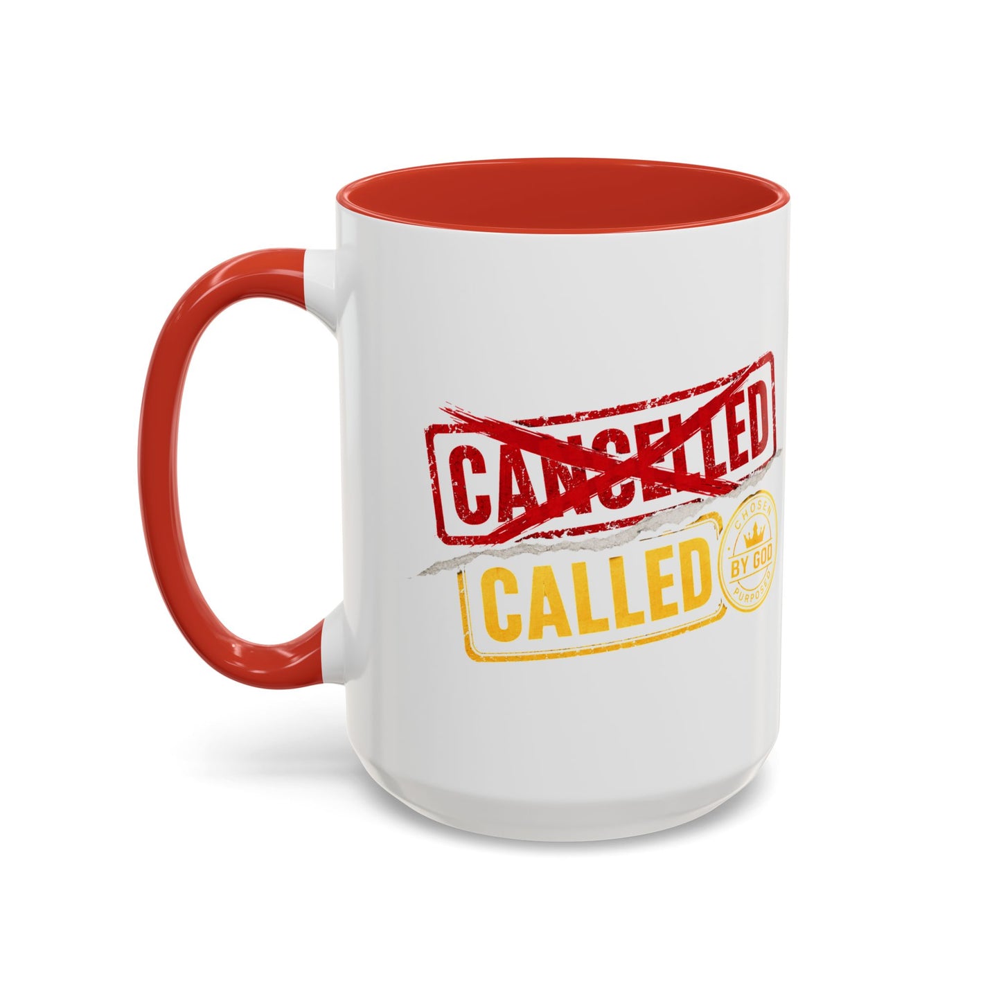 Called Not Cancelled Coffee Mug — Inspirational Christian Accent Mug