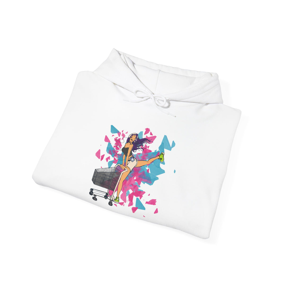 Playful Graphic Hoodie for Everyday Fun, Unisex Hooded Sweatshirt, Casual Wear, Gift for Her, Cozy Comfort