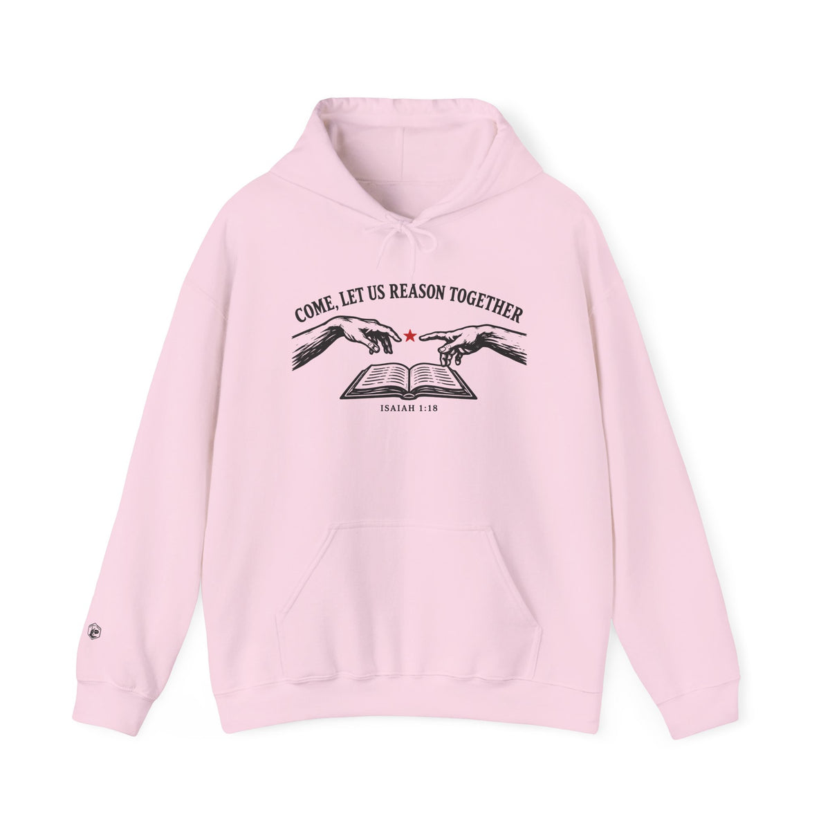 Come, Let Us Reason Together hoodie - Donkey Talk faith and reason unisex hoodie