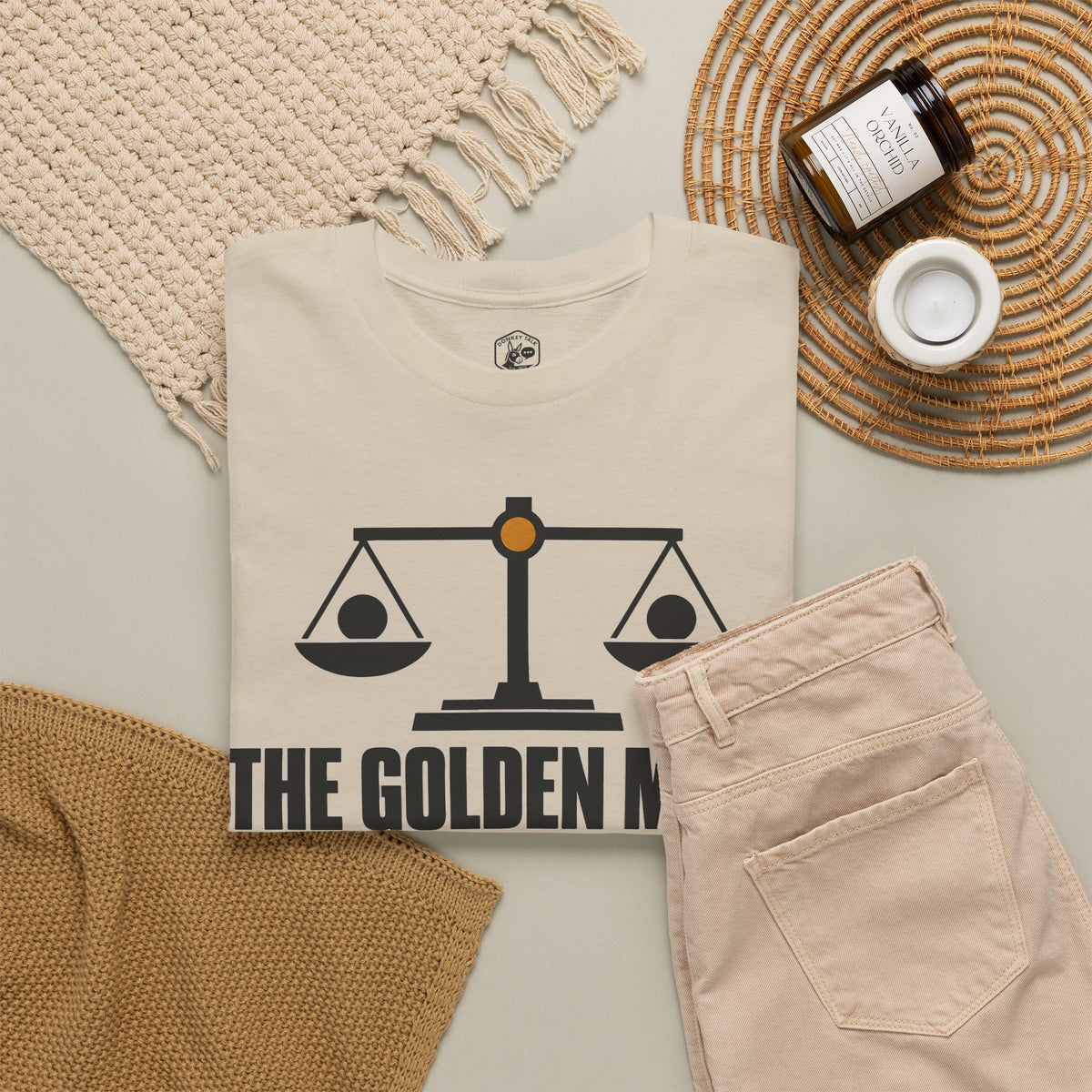 The Golden Mean Aristotle T-shirt – Donkey Talk graphic tee
