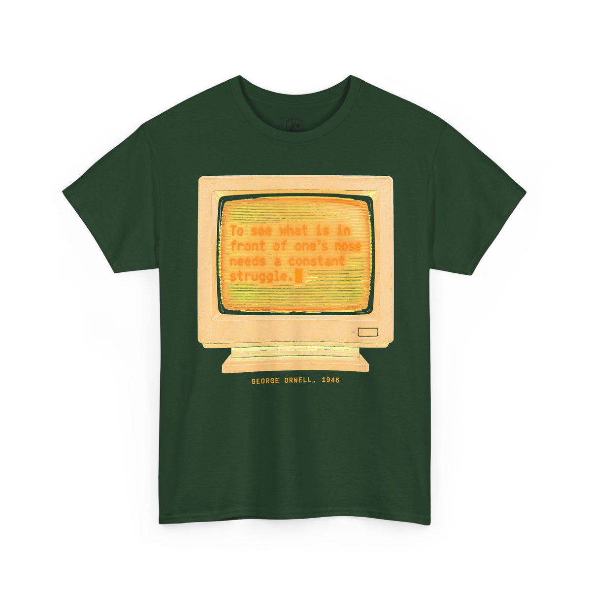 Front of Your Nose Retro Terminal T-shirt – Donkey Talk graphic tee