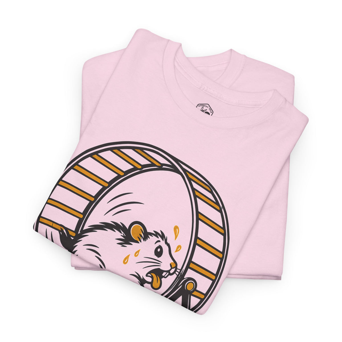 Still Restless Hamster Wheel T-Shirt | Augustine Funny Christian Tee