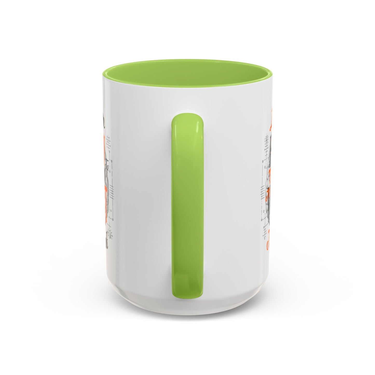 Accent Coffee Mug - "Learn How to Think, Not What to Think" Inspirational Quote Mug