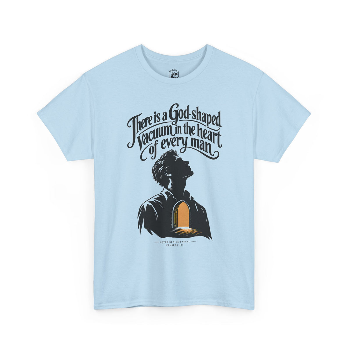 God-Shaped Vacuum T-shirt – Donkey Talk graphic tee
