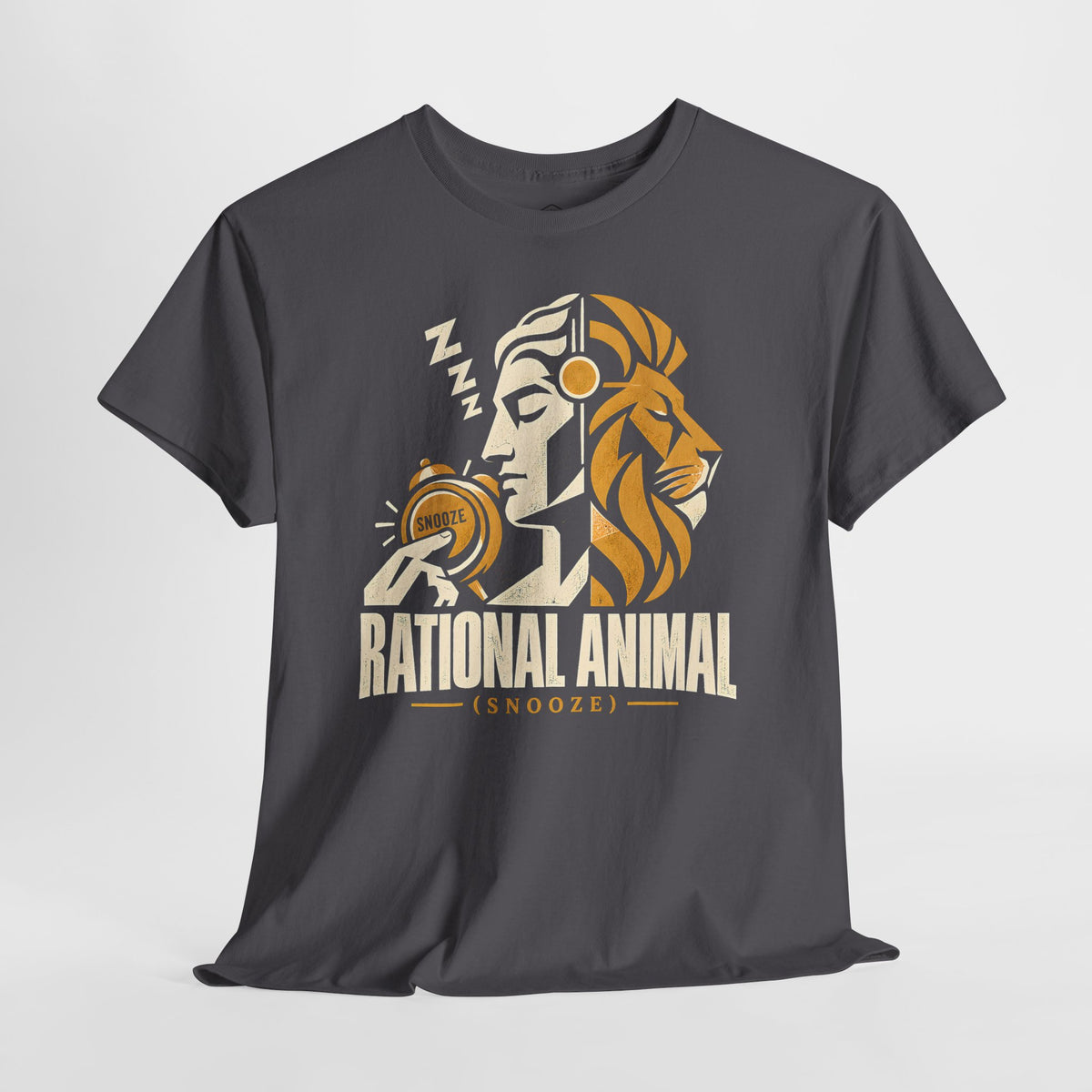Rational Animal Snooze T-shirt – Donkey Talk graphic tee
