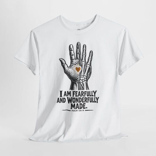 Psalm Hand Linocut - Donkey Talk faith and reason unisex T-shirt