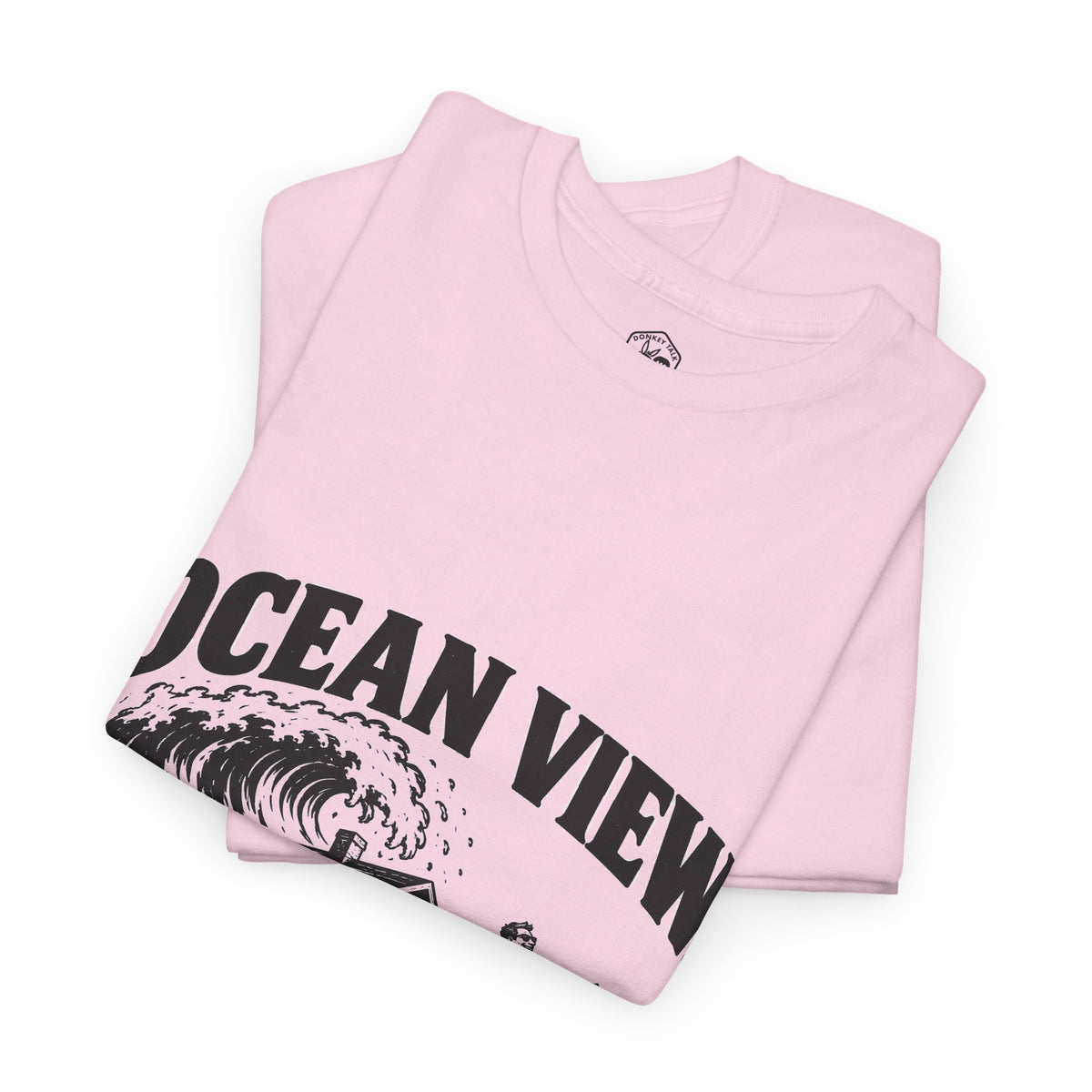 Ocean View, Sand Foundation T-Shirt | Matthew 7:26 Funny Christian Tee