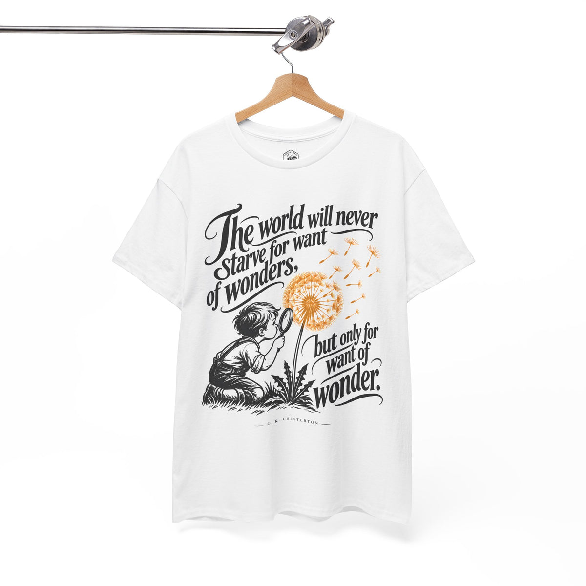 Chesterton Wonder Bloom T-shirt – Donkey Talk graphic tee