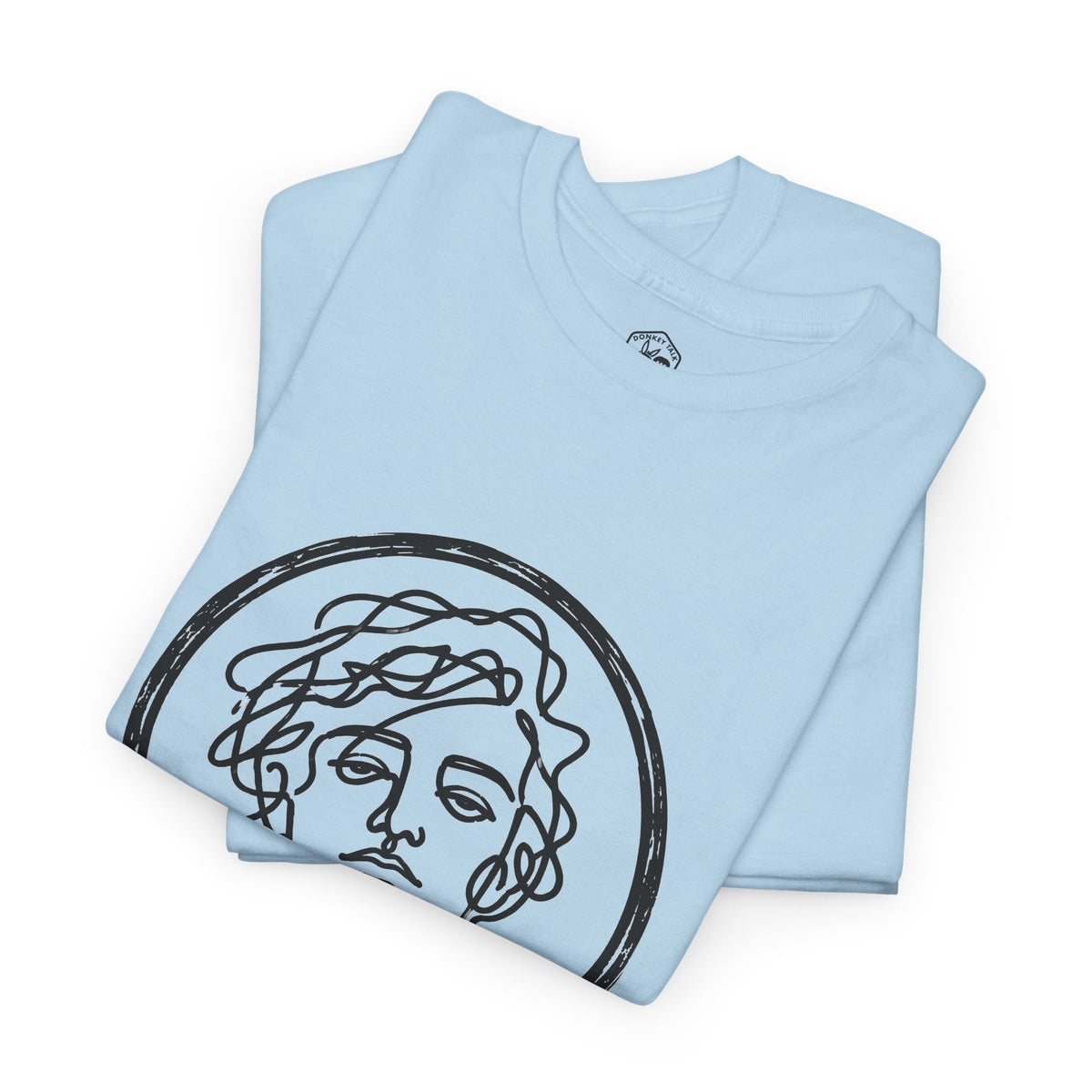 Know Thyself Unfiltered Line Art T-Shirt | Philosophy and Faith Tee