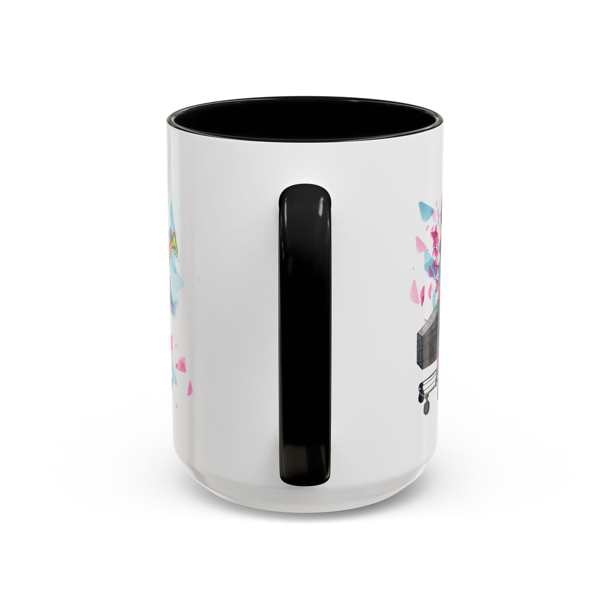 Playful Accent Coffee Mug for Fashion Lovers