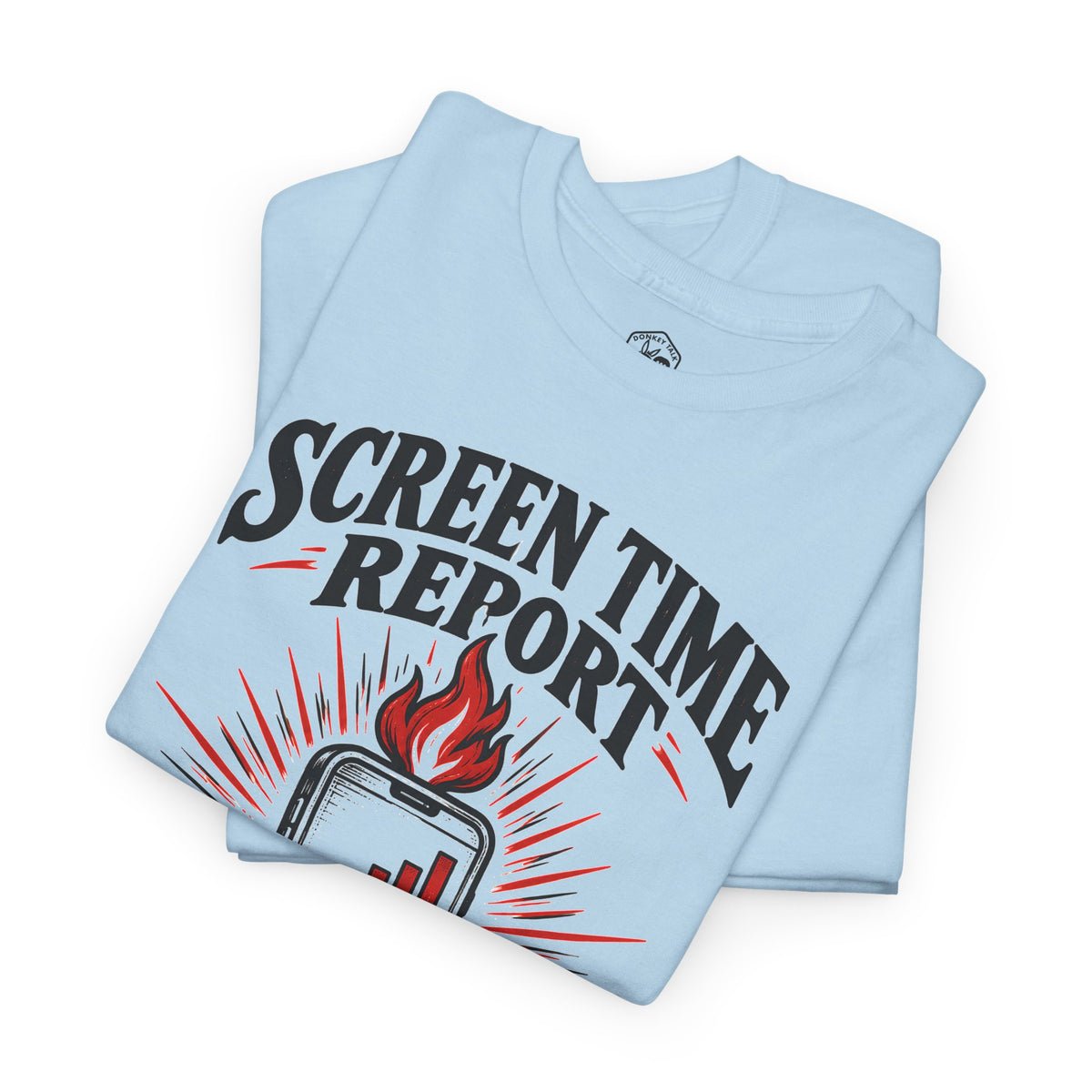 Screen Time Report: Father, I Have Sinned T-Shirt | Funny Catholic Christian Tee