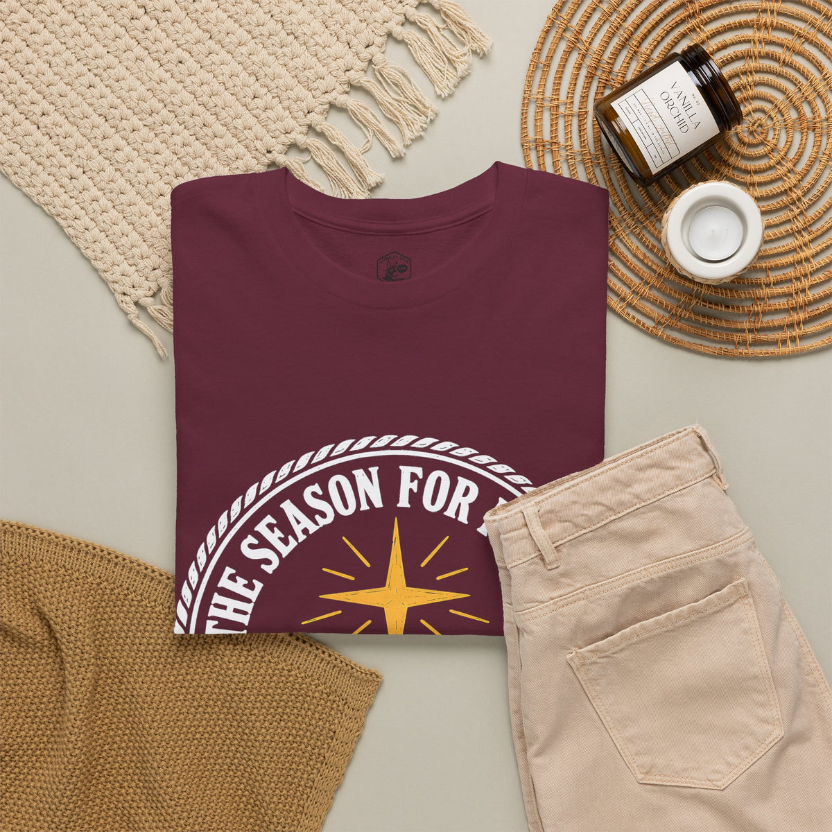 The Season for Reason T-Shirt | Isaiah 1:18 Christmas Christian Graphic Tee