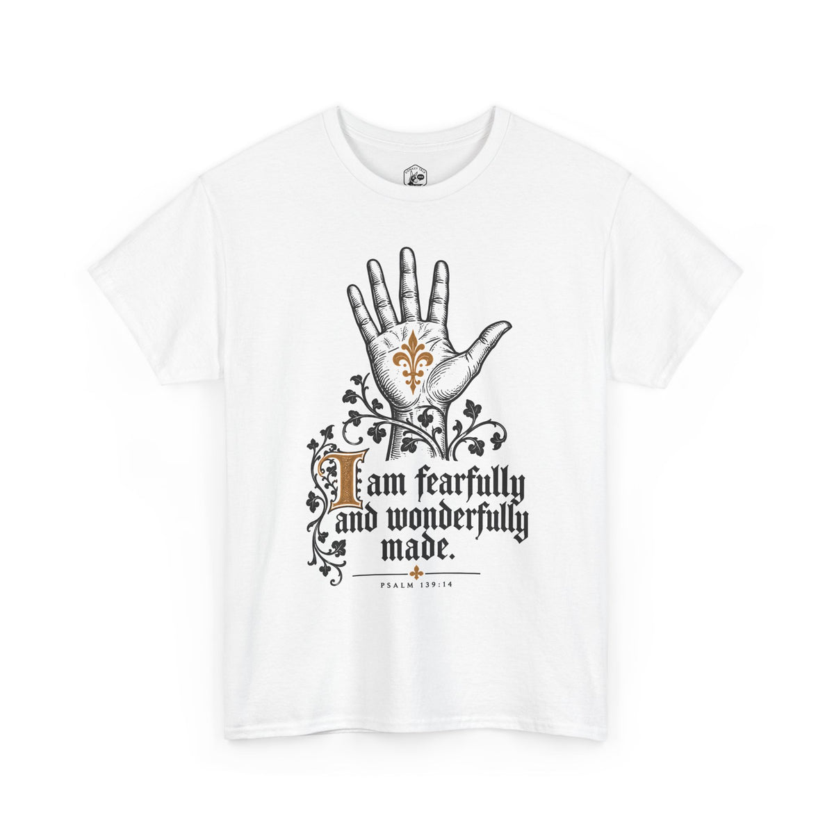 Psalm Hand Bestiary T-shirt – Donkey Talk graphic tee