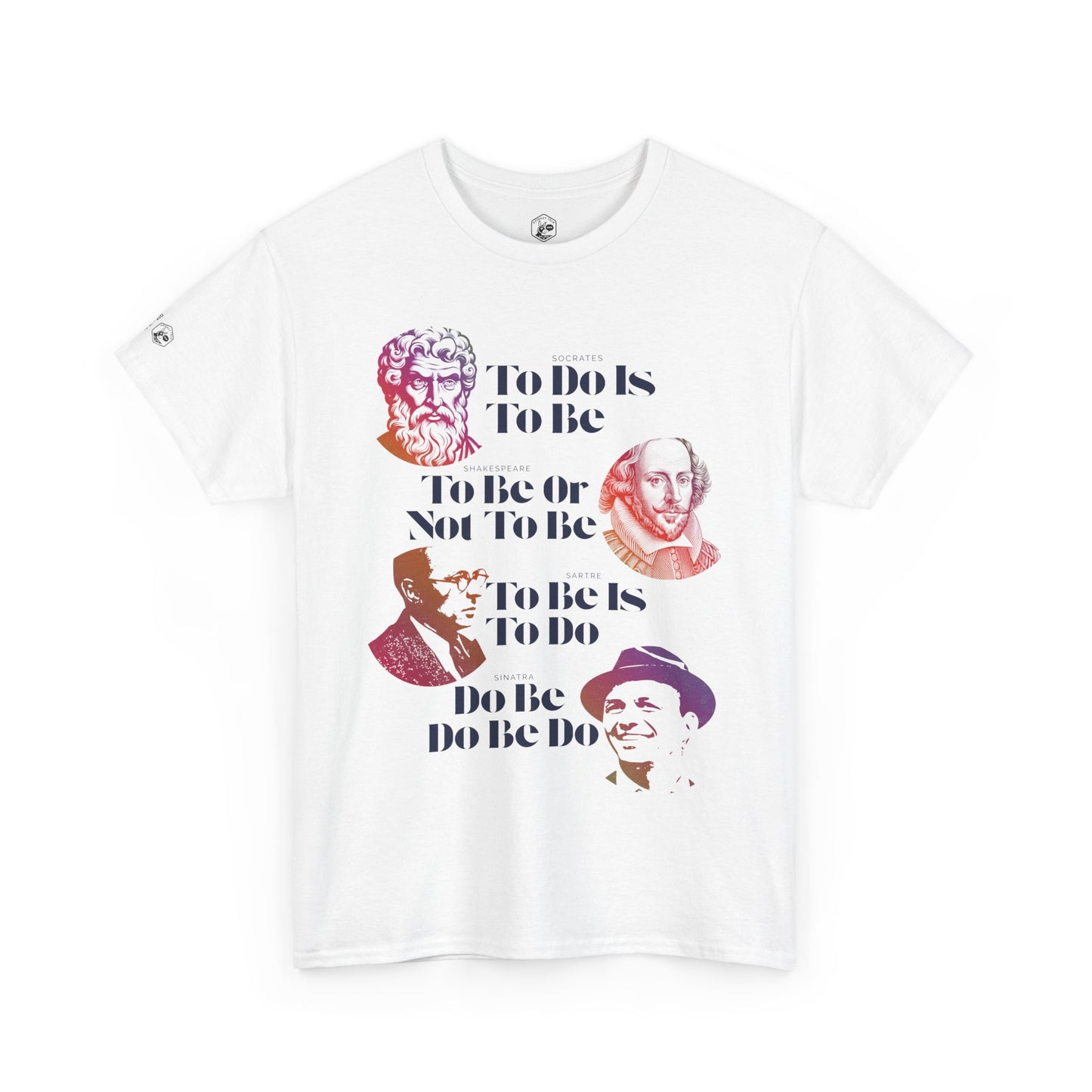 Philosopher Quotes Unisex Heavy Cotton Tee
