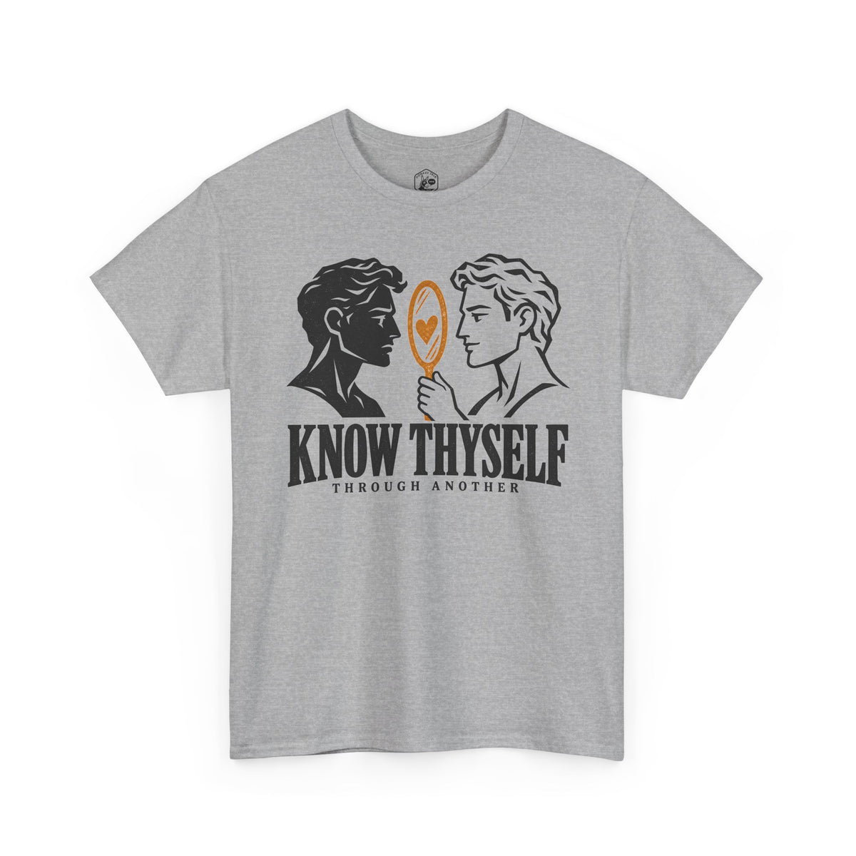 Know Thyself Through Another T-shirt – Donkey Talk graphic tee