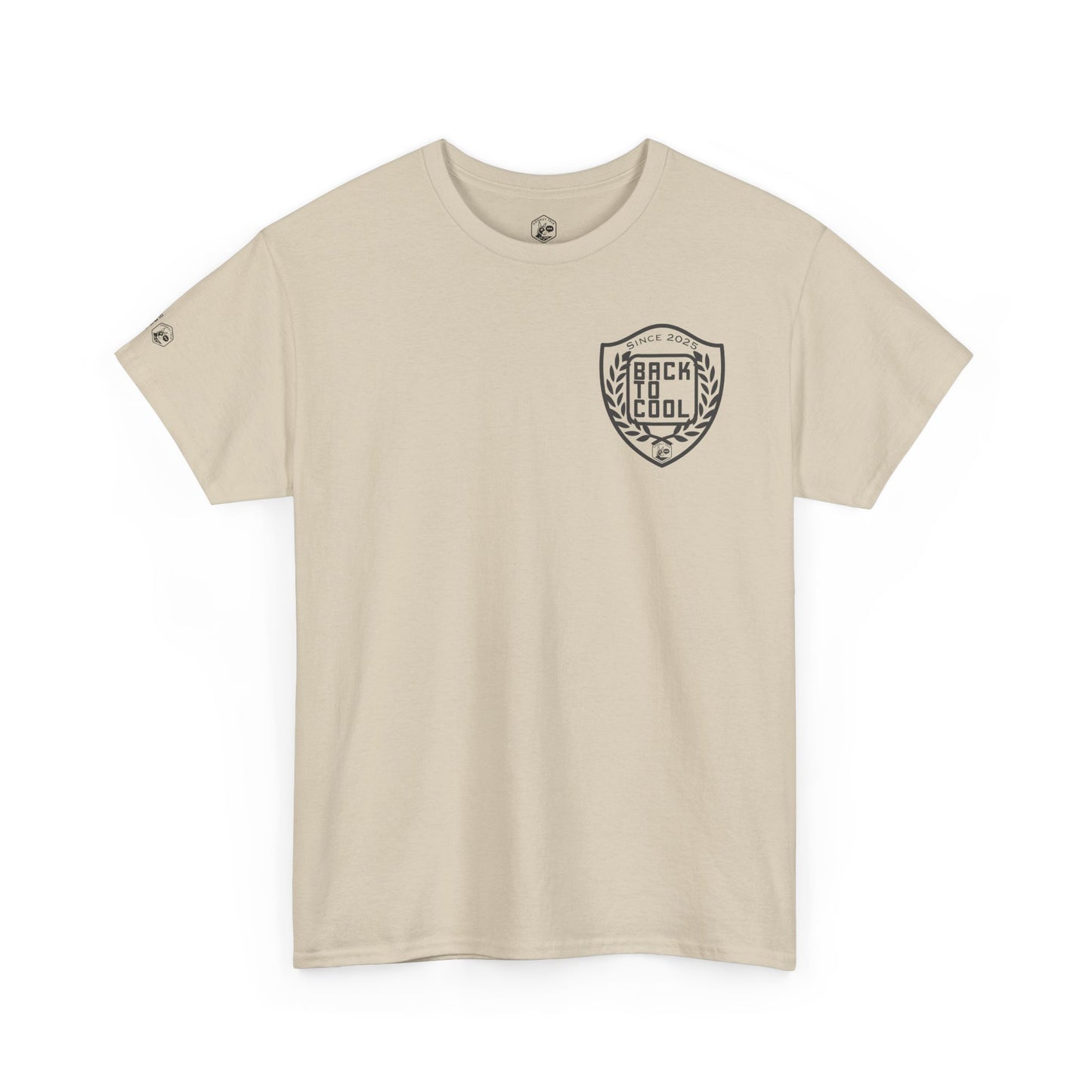 'Back To Cool' Blason Unisex Heavy Cotton Tee