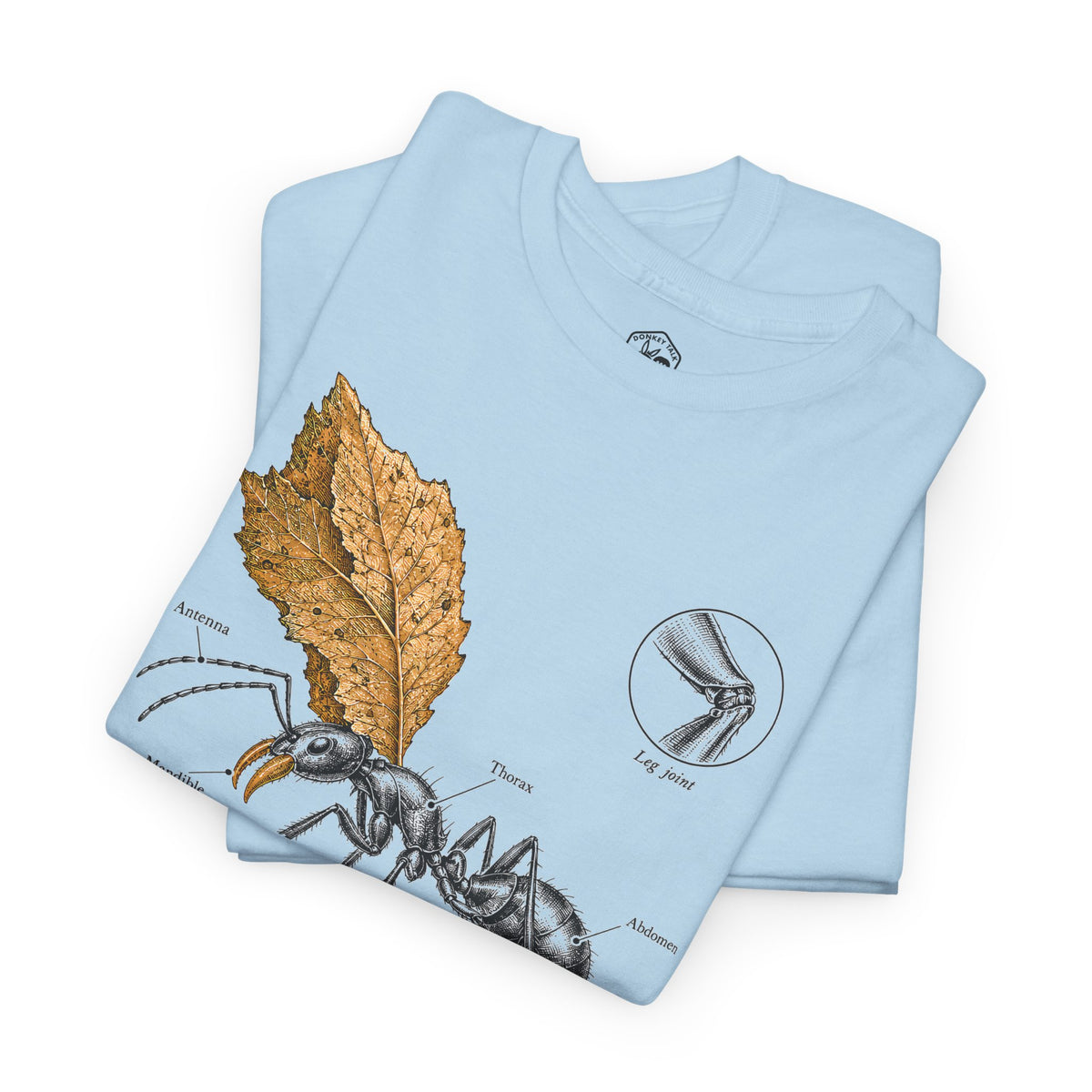 Go to the Ant Engraving T-shirt – Donkey Talk graphic tee