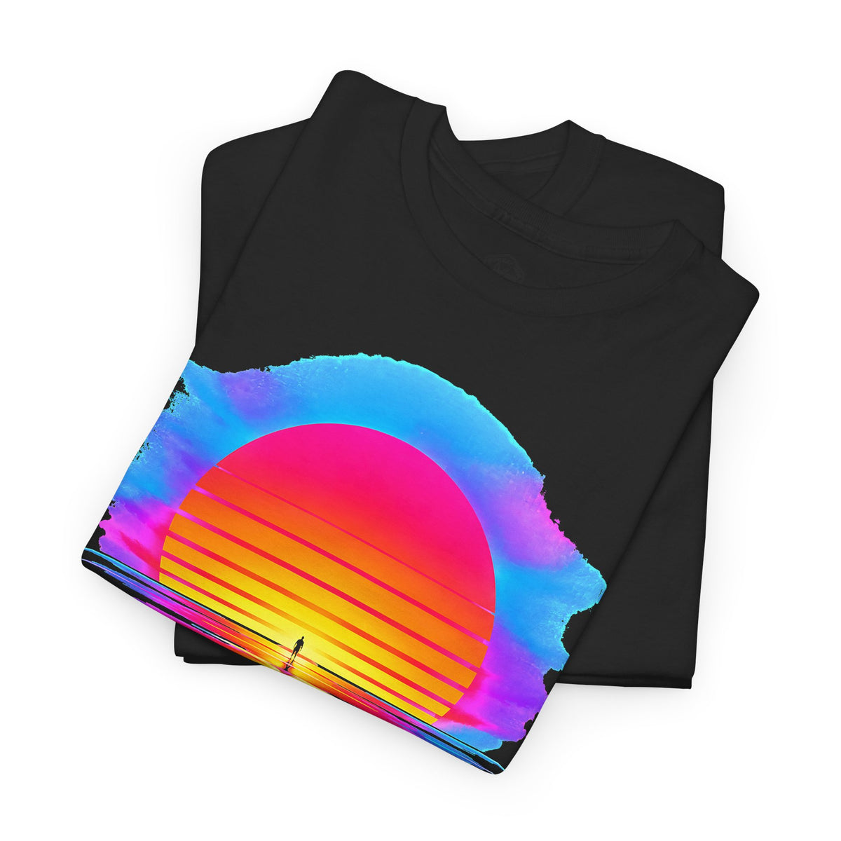 Let There Be Light Chrome Sunrise T-shirt – Donkey Talk graphic tee