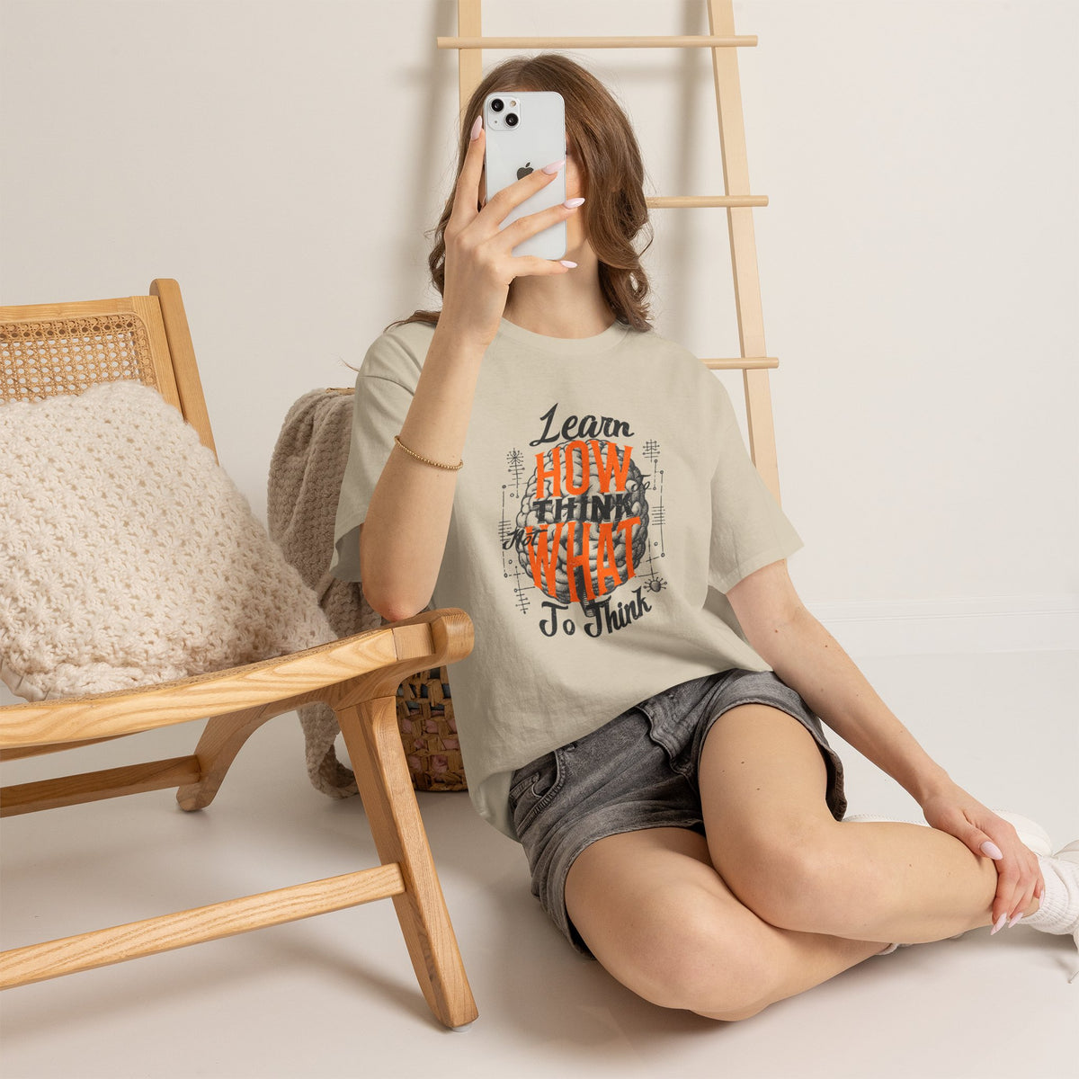 Learn How to Think Motivational T-Shirt | Graphic Tee
