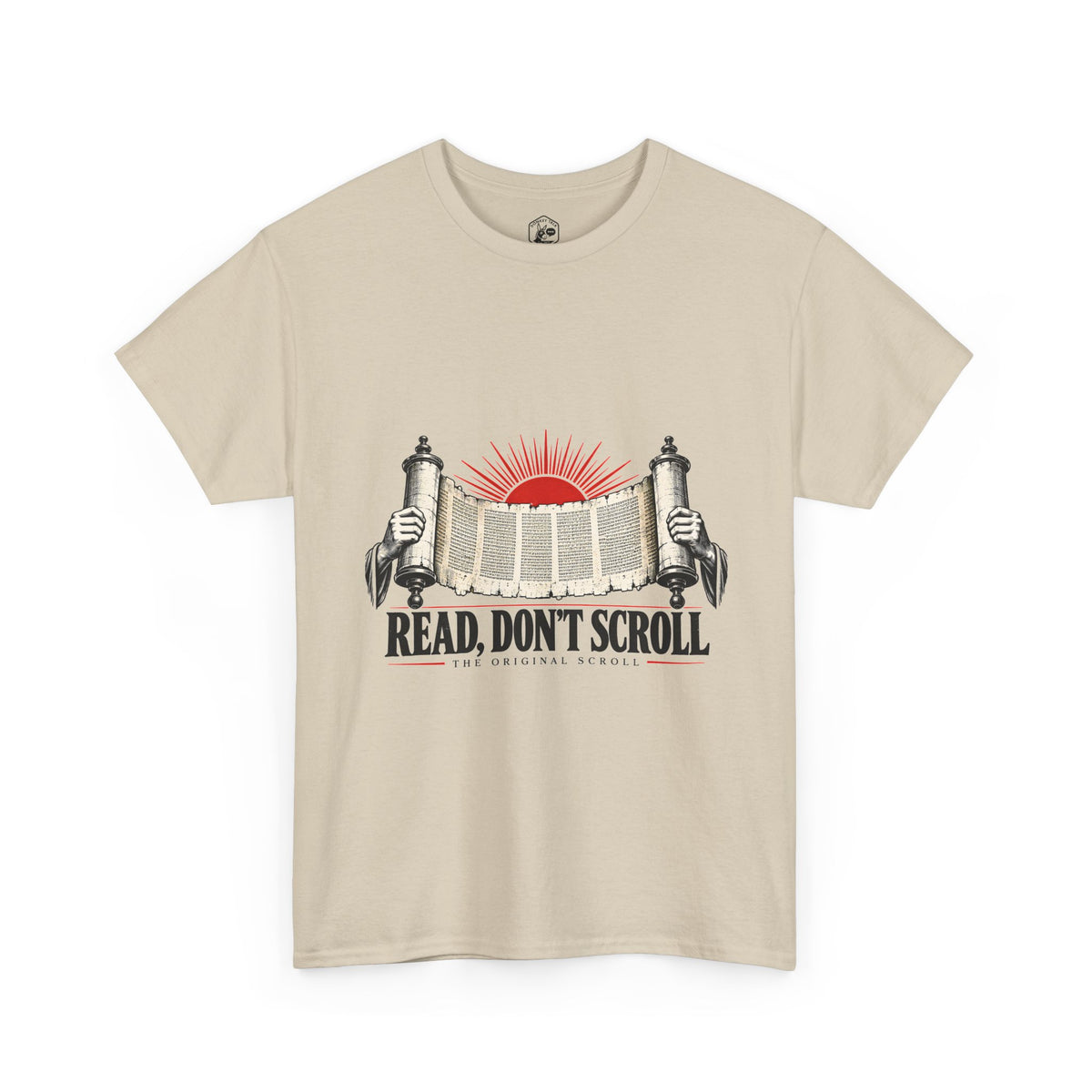 Read, Don't Scroll T-Shirt | The Original Scroll Book Lover Tee