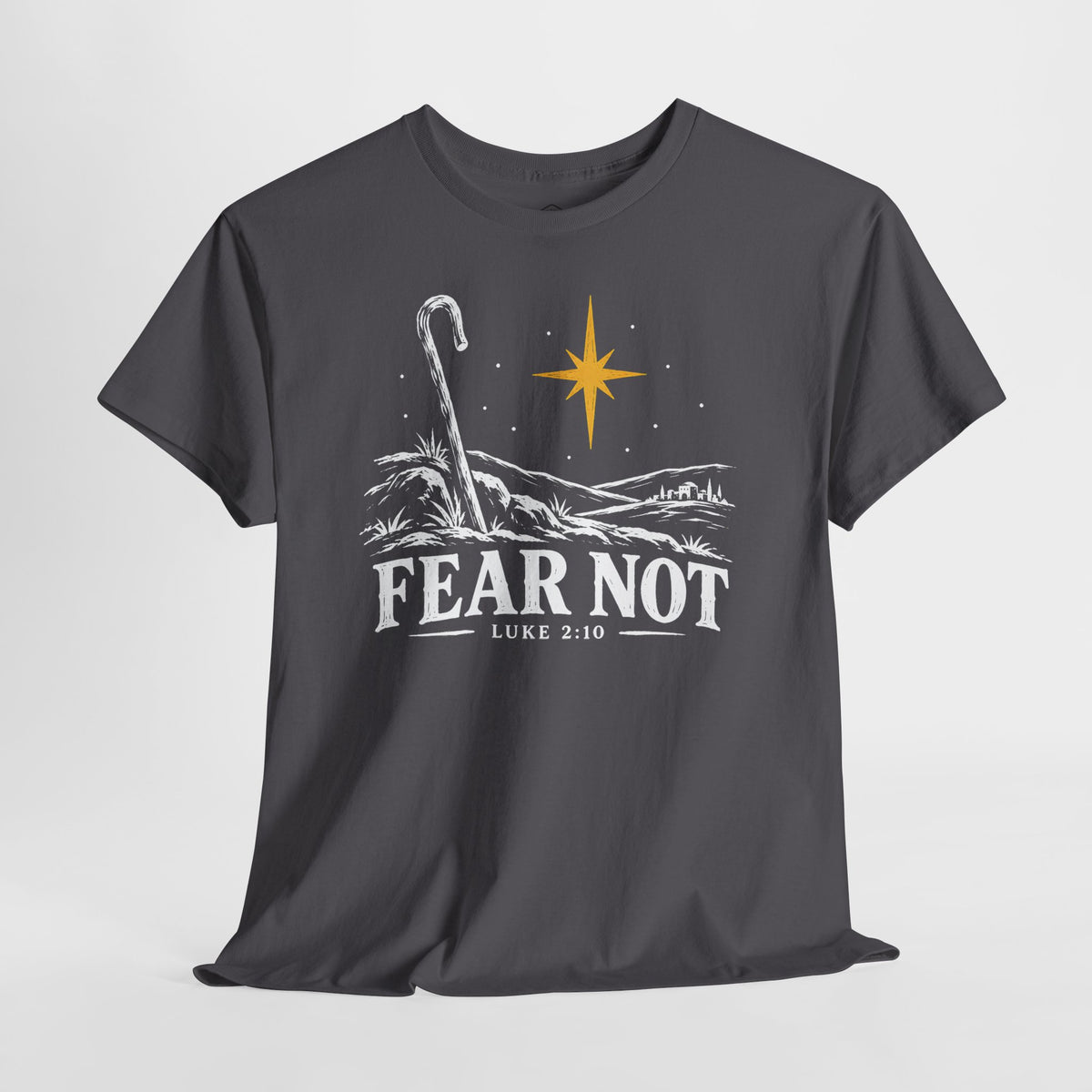 Fear Not Luke 2:10 T-shirt – Donkey Talk graphic tee