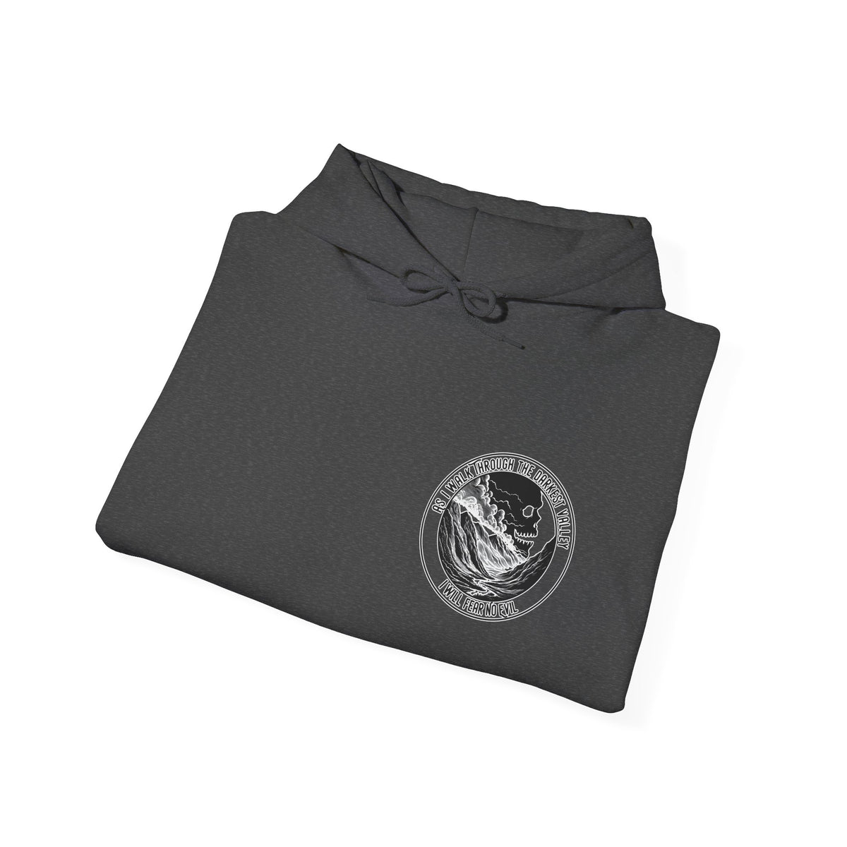 'Valley Of The Shadow' Hooded Sweatshirt - Inspiring Comfort for Adventure Lovers