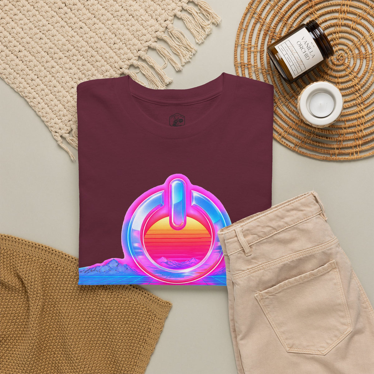 Nothing New Under the Sun Synthwave T-shirt – Donkey Talk graphic tee
