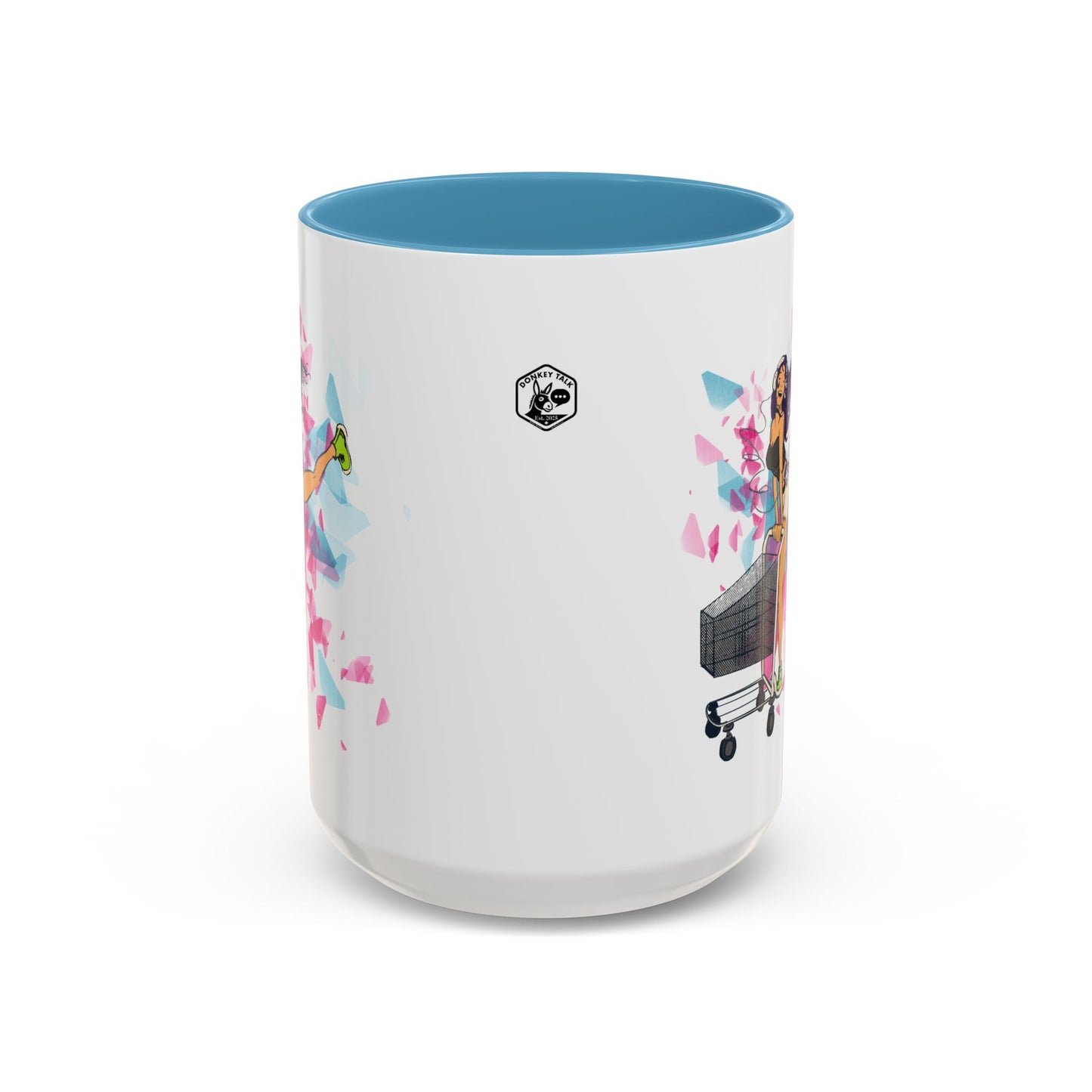 Playful Accent Coffee Mug for Fashion Lovers