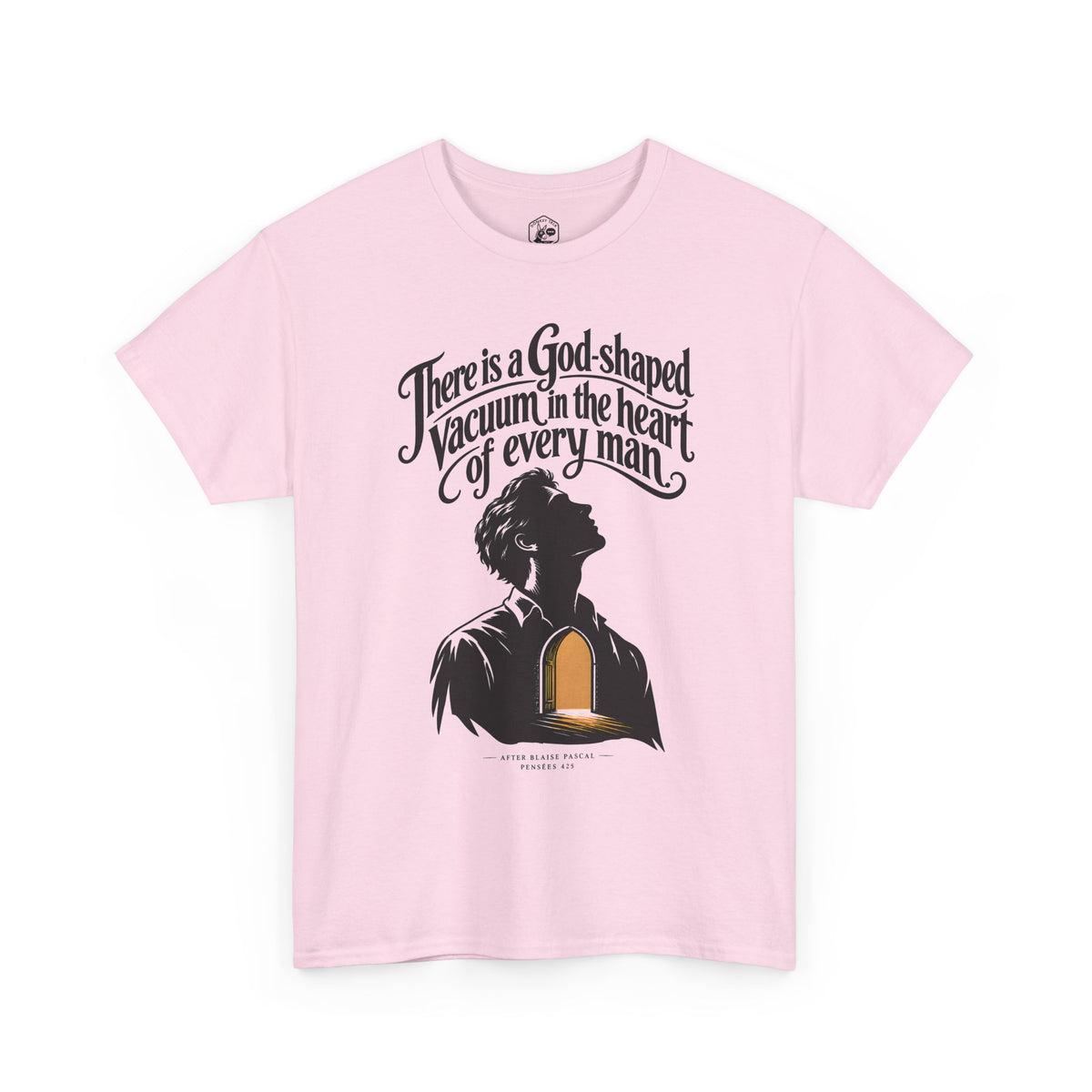 God-Shaped Vacuum T-shirt – Donkey Talk graphic tee
