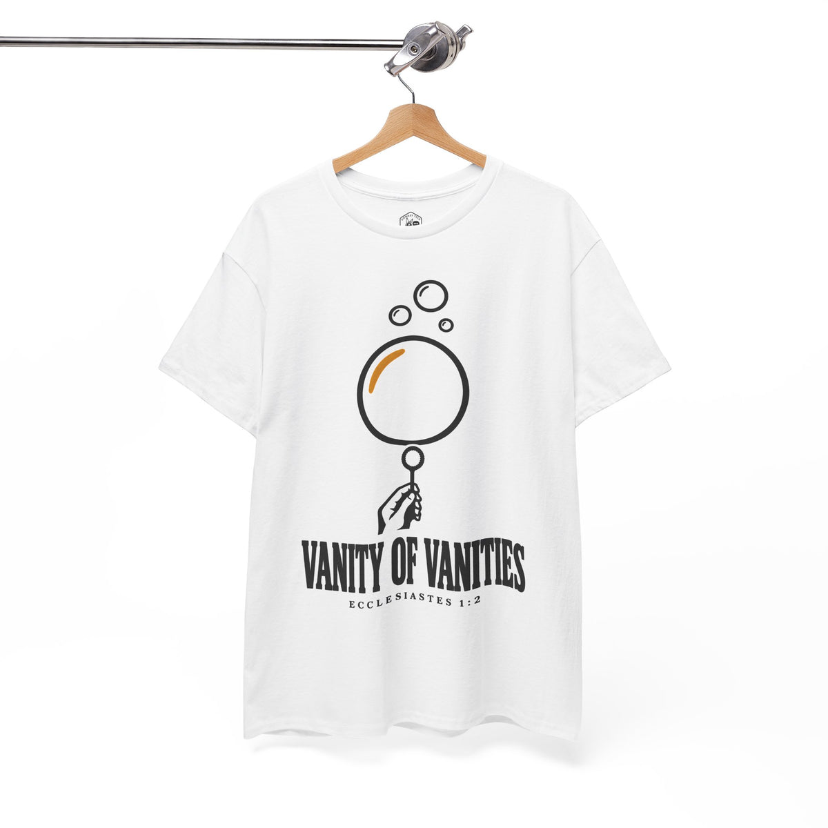 Vanity of Vanities Bubble Wand T-shirt – Donkey Talk graphic tee