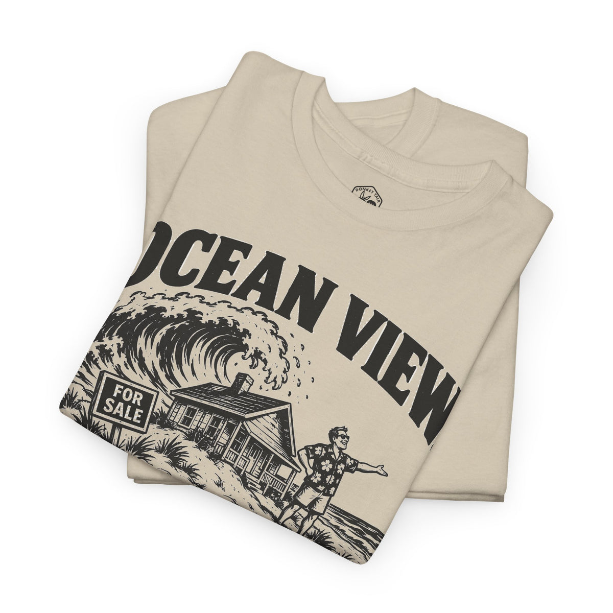 Ocean View Sand Foundation T-shirt – Donkey Talk graphic tee