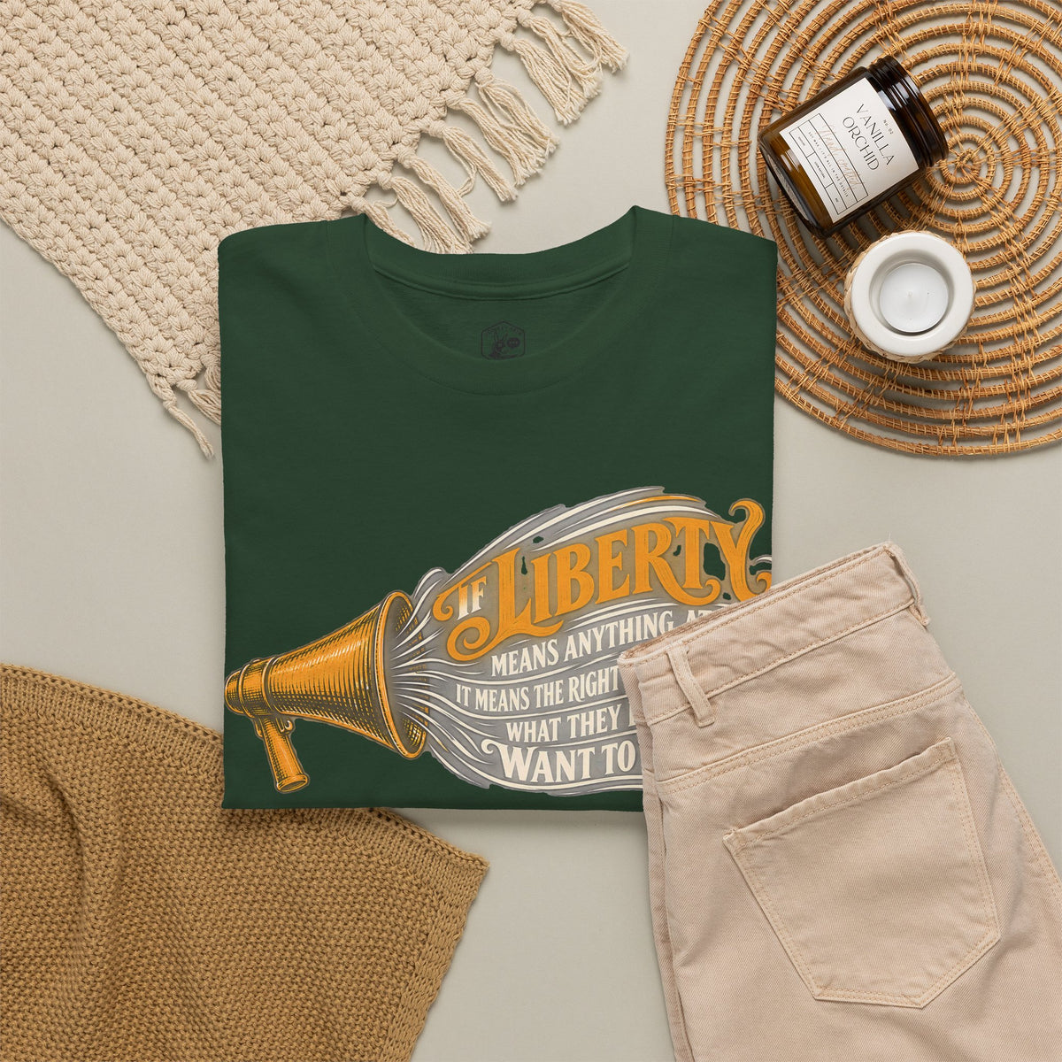 If Liberty Means Anything at All T-shirt – Donkey Talk graphic tee
