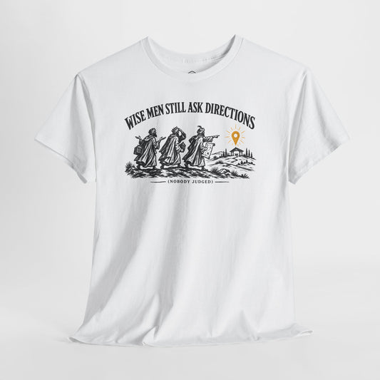 Wise Men Still Ask Directions T-shirt – Donkey Talk graphic tee