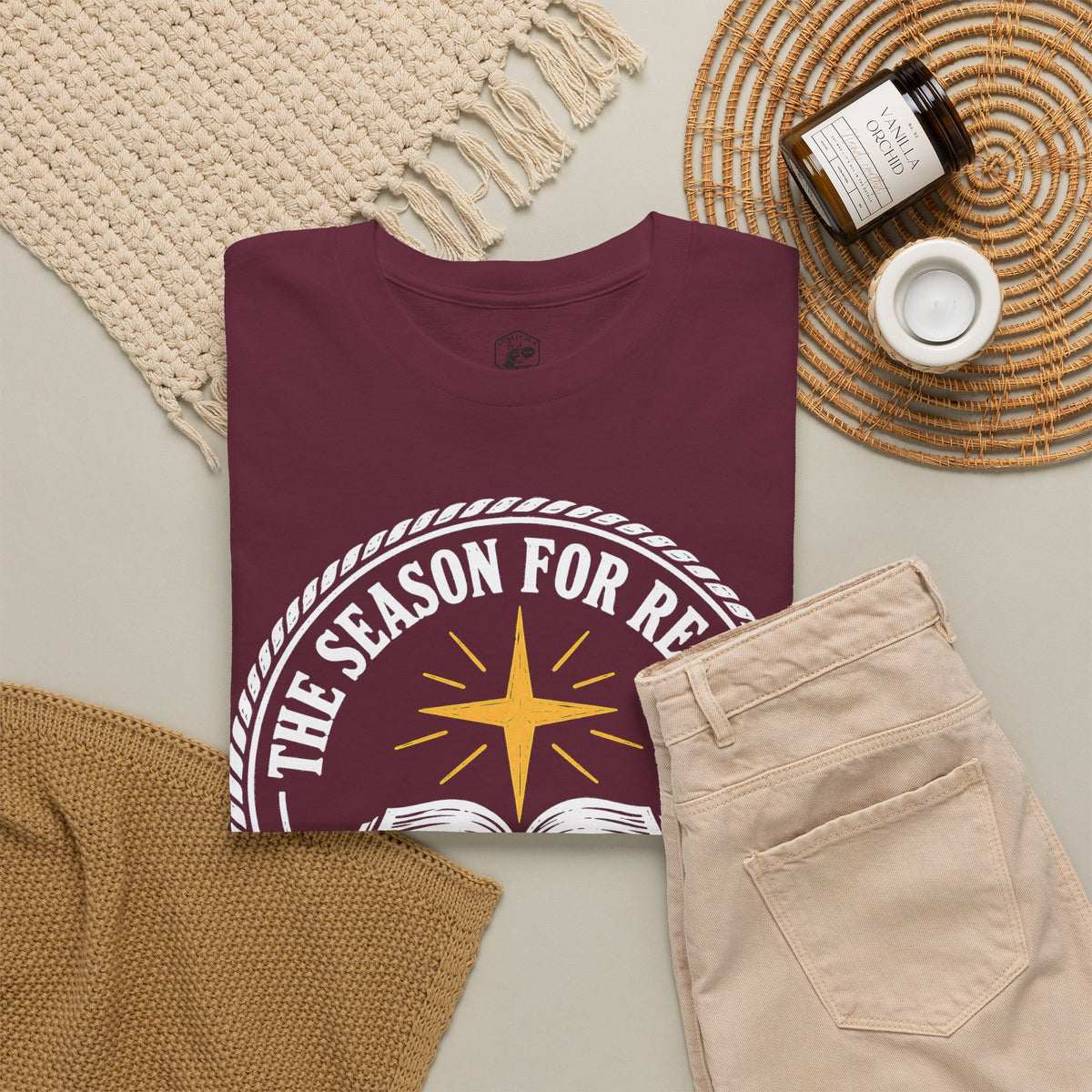 The Season for Reason Christmas T-shirt – Donkey Talk graphic tee
