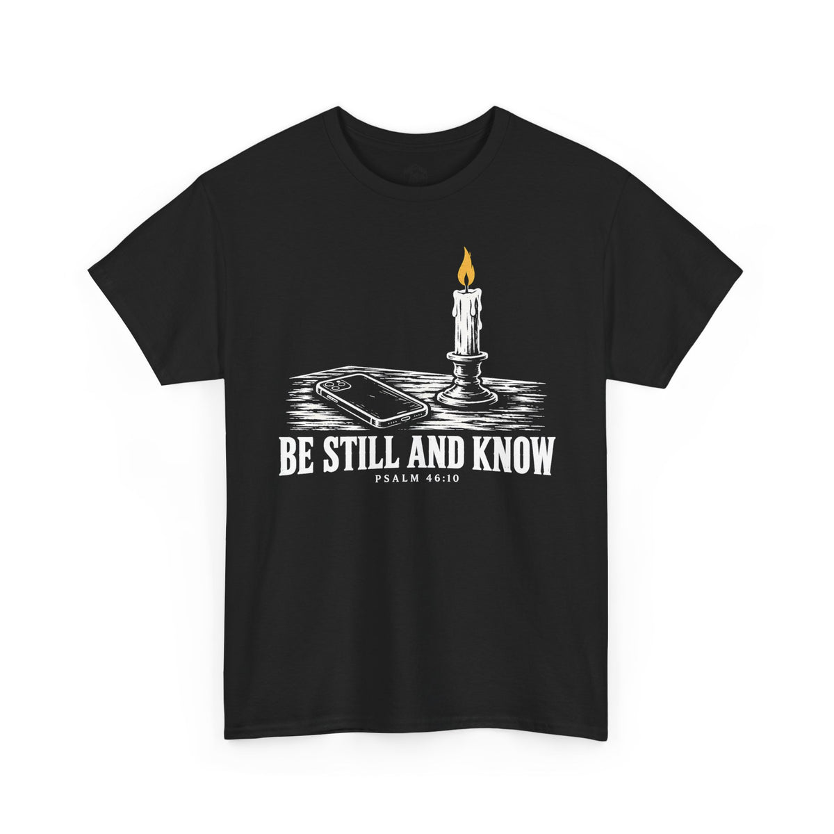 Be Still and Know Psalm 46:10 T-shirt – Donkey Talk graphic tee