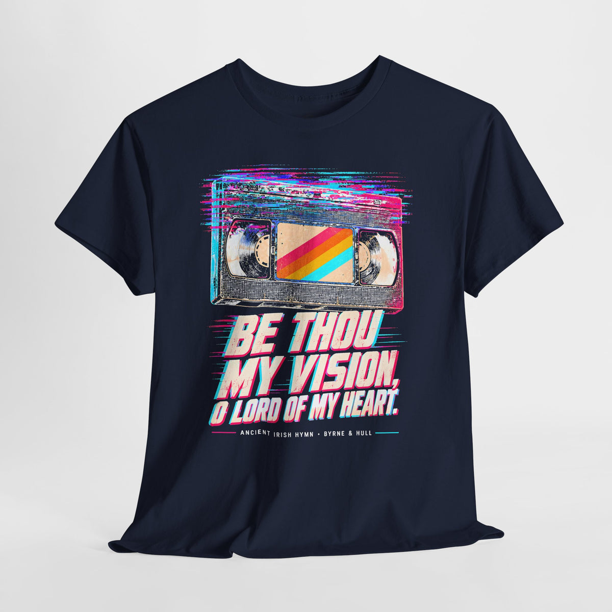 Be Thou My Vision VHS T-shirt – Donkey Talk graphic tee